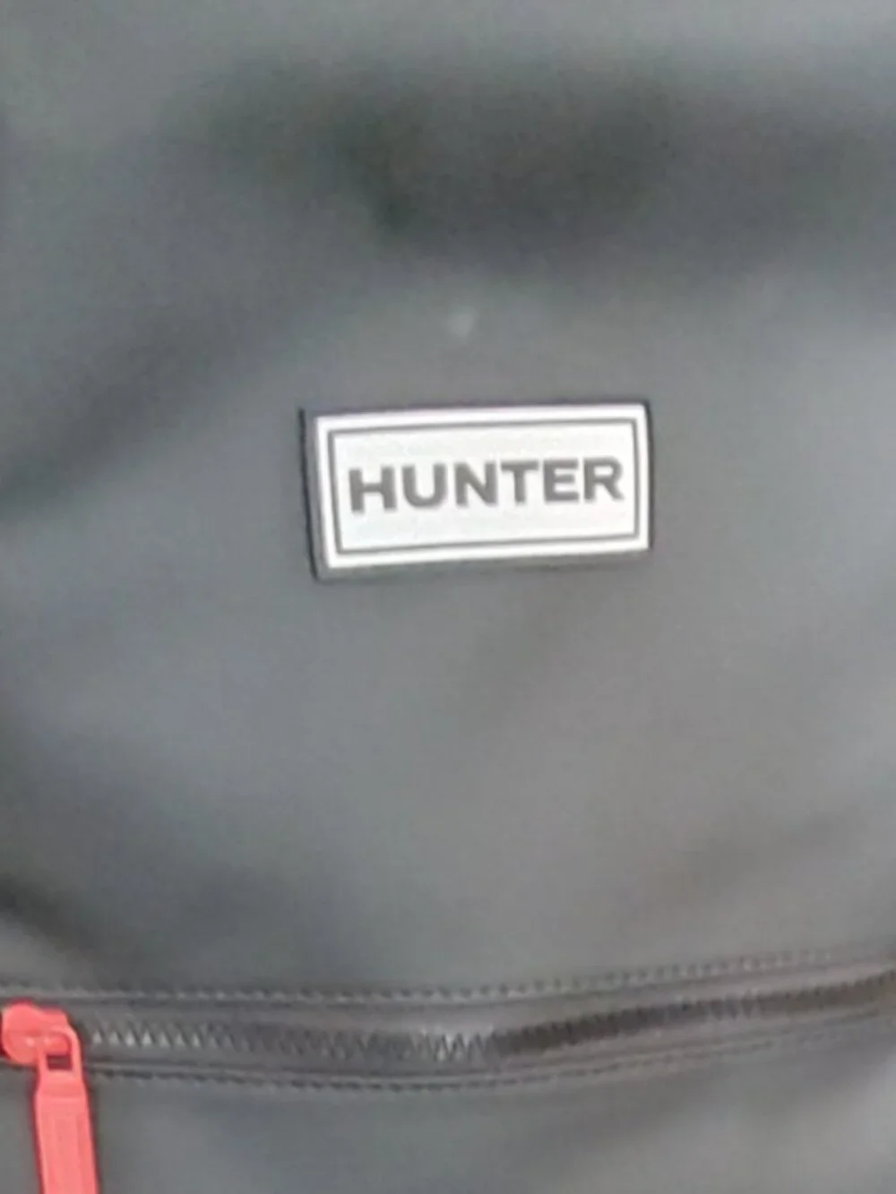 Hunter Sleek Black Water Resistant Top Clip Laptop Bag or Backpack - NWT